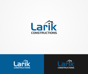 Logo Design by ayart for Larik Constructions | Design: #10132004