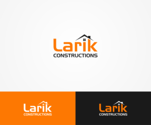 Logo Design by ayart for Larik Constructions | Design: #10132006