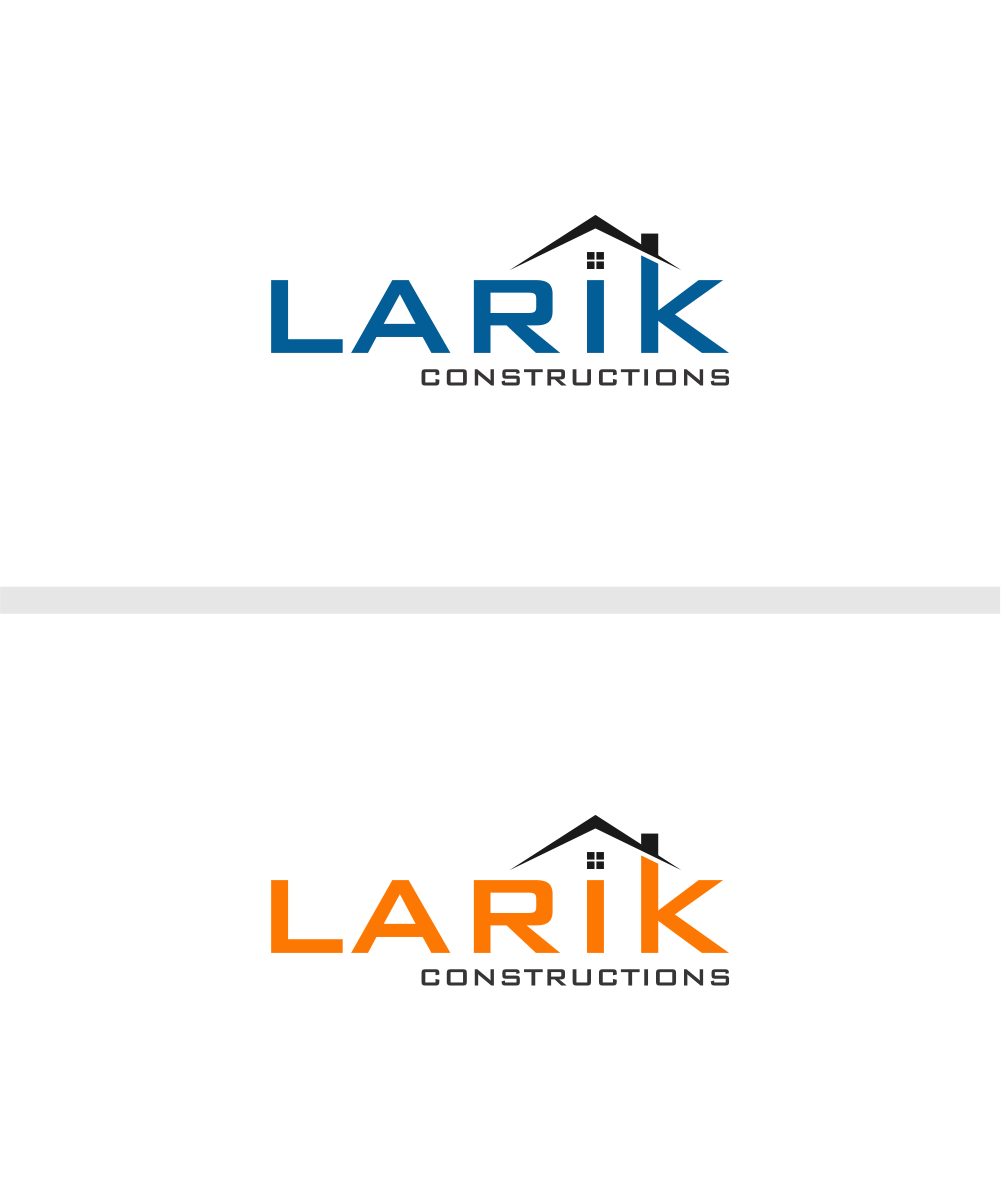 Logo-Design von ayart für Larik Constructions | Design #10181656