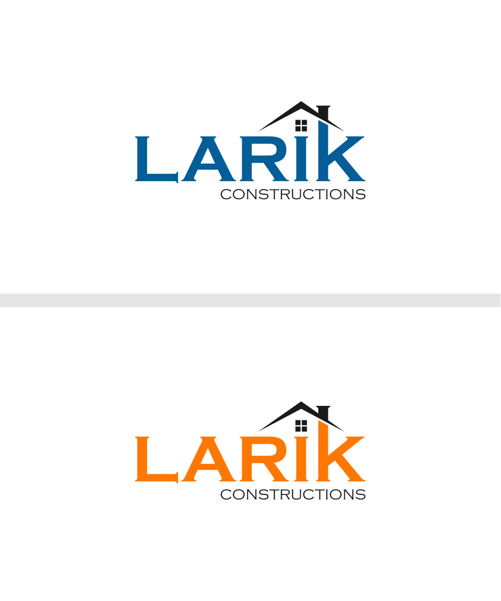 Logo-Design von ayart für Larik Constructions | Design #10181657