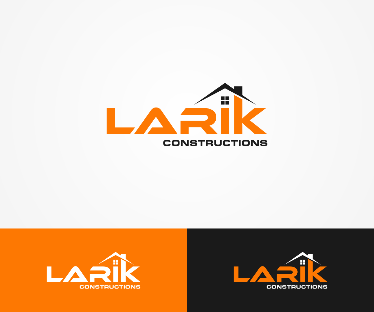 Logo Design by ayart for Larik Constructions | Design #10184575