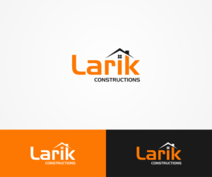 Logo Design by ayart for Larik Constructions | Design: #10184577