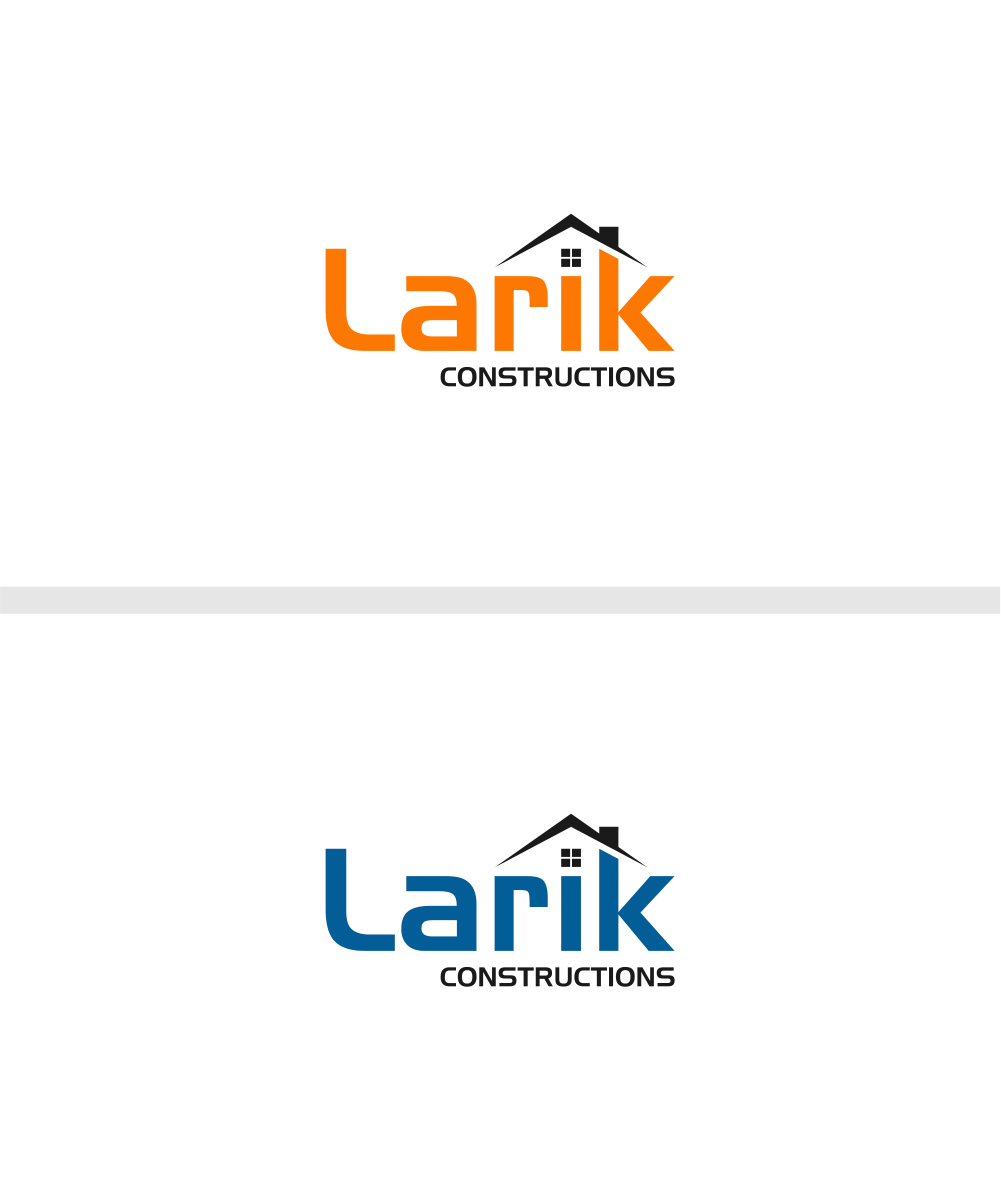 Logo-Design von ayart für Larik Constructions | Design #10184581