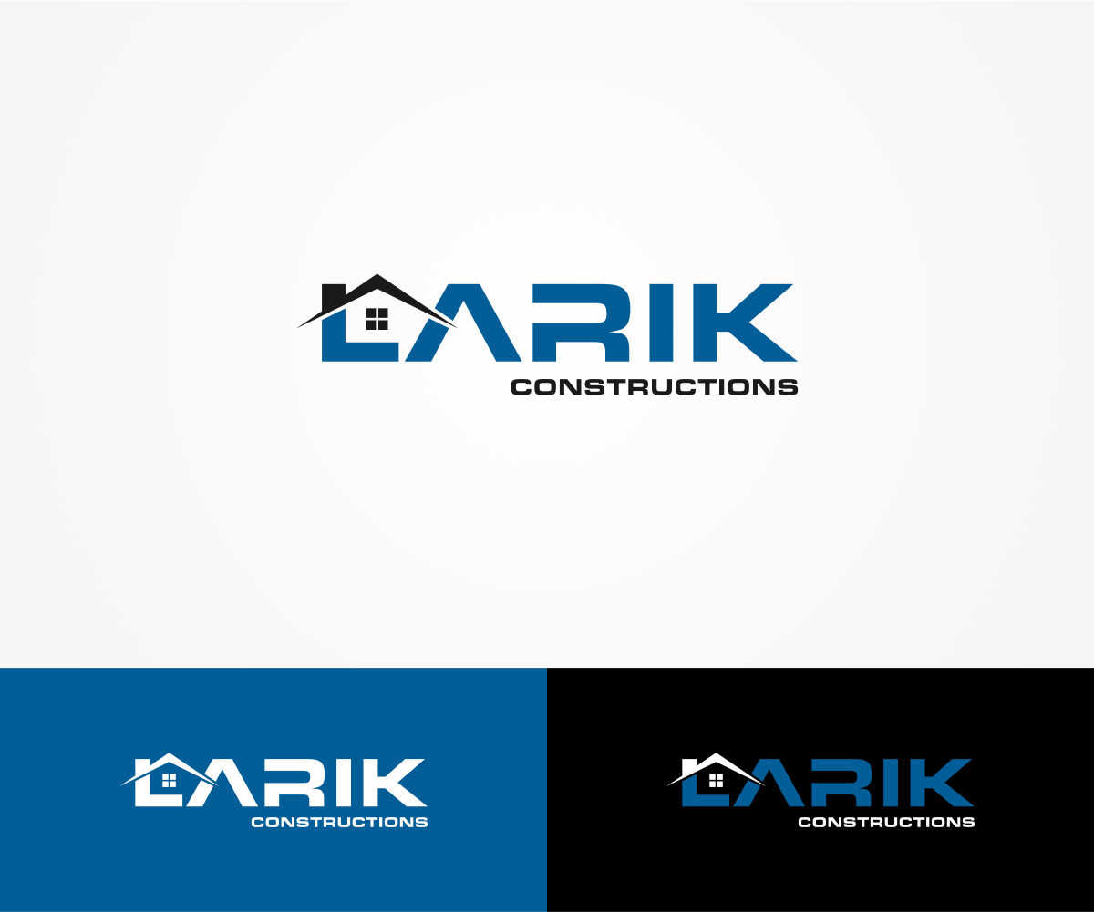 Logo Design by ayart for Larik Constructions | Design #10261392