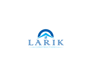 Logo Design by Loknadh busam for Larik Constructions | Design: #10208109
