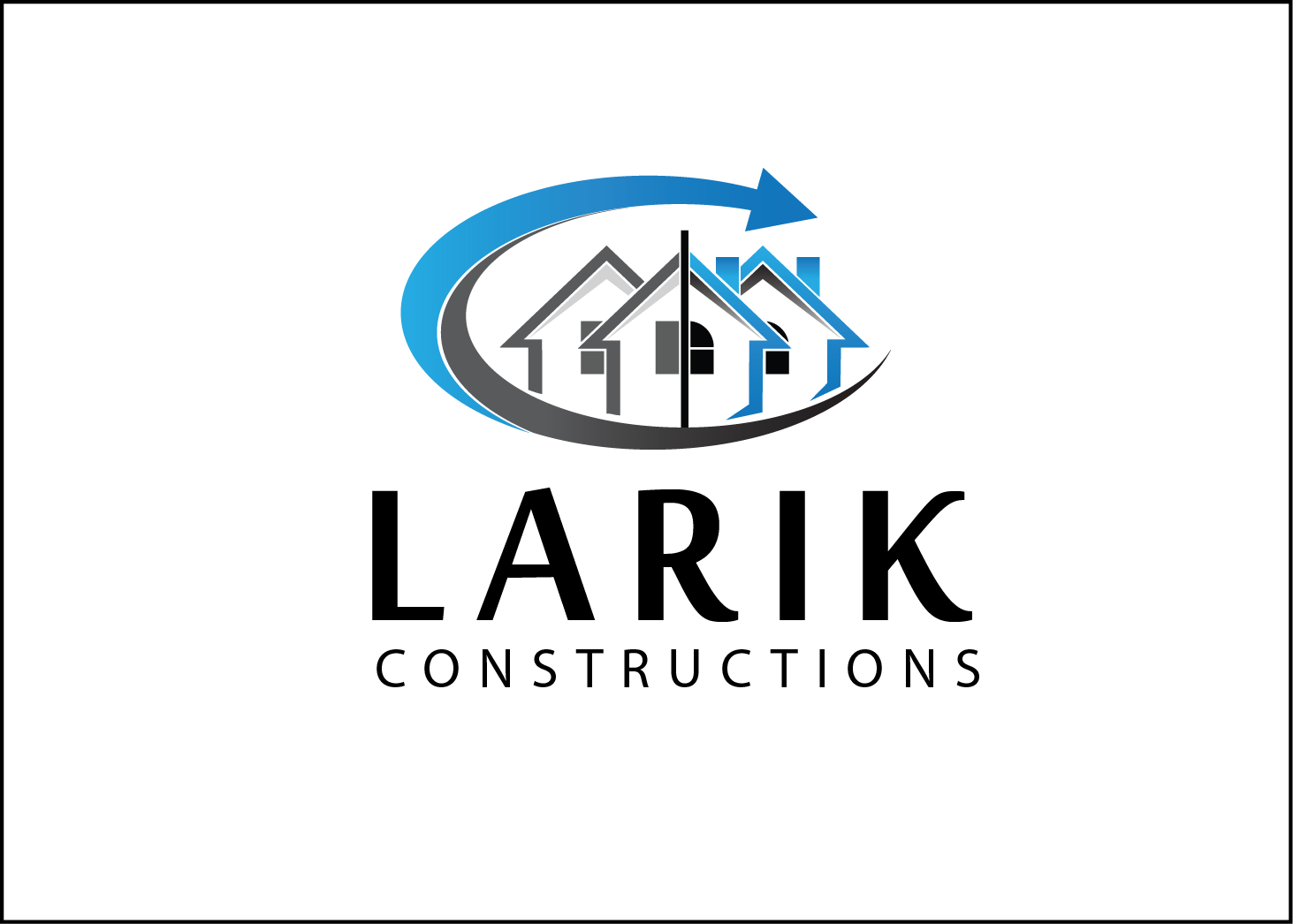 Logo-Design von Boink für Larik Constructions | Design #10261126