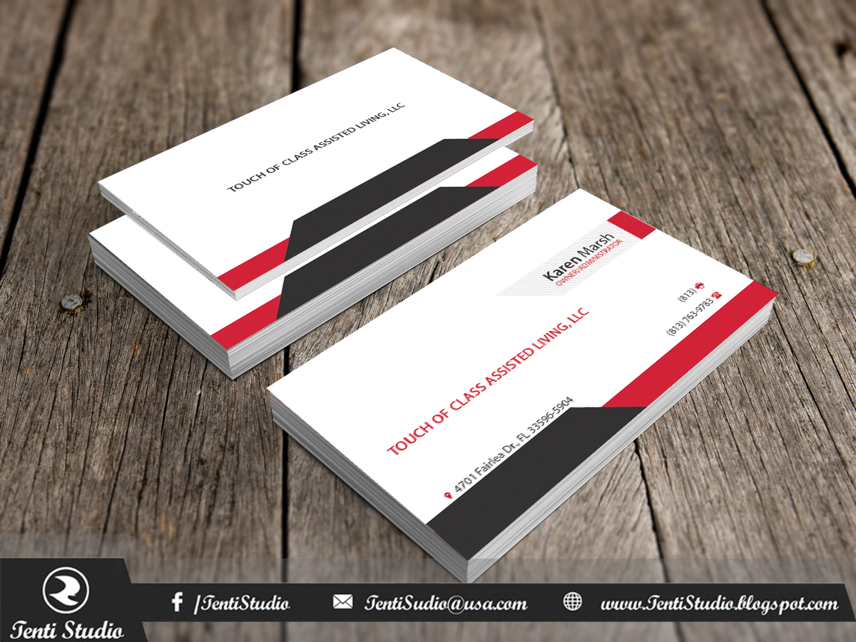 Business Card Design by Tenti Studio for this project | Design #10117724