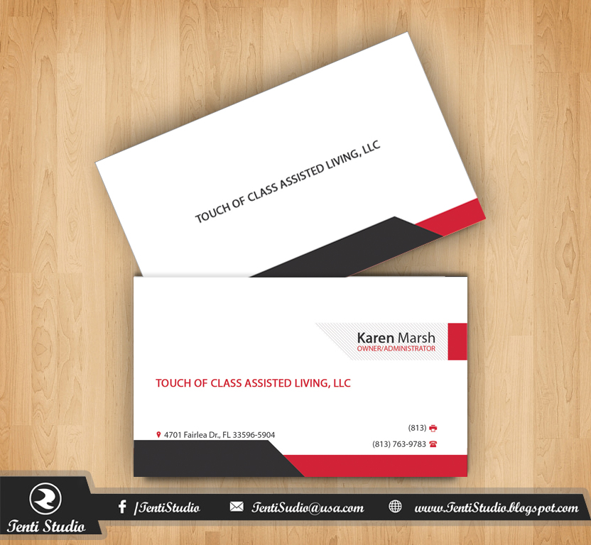Business Card Design by Tenti Studio for this project | Design #10117726