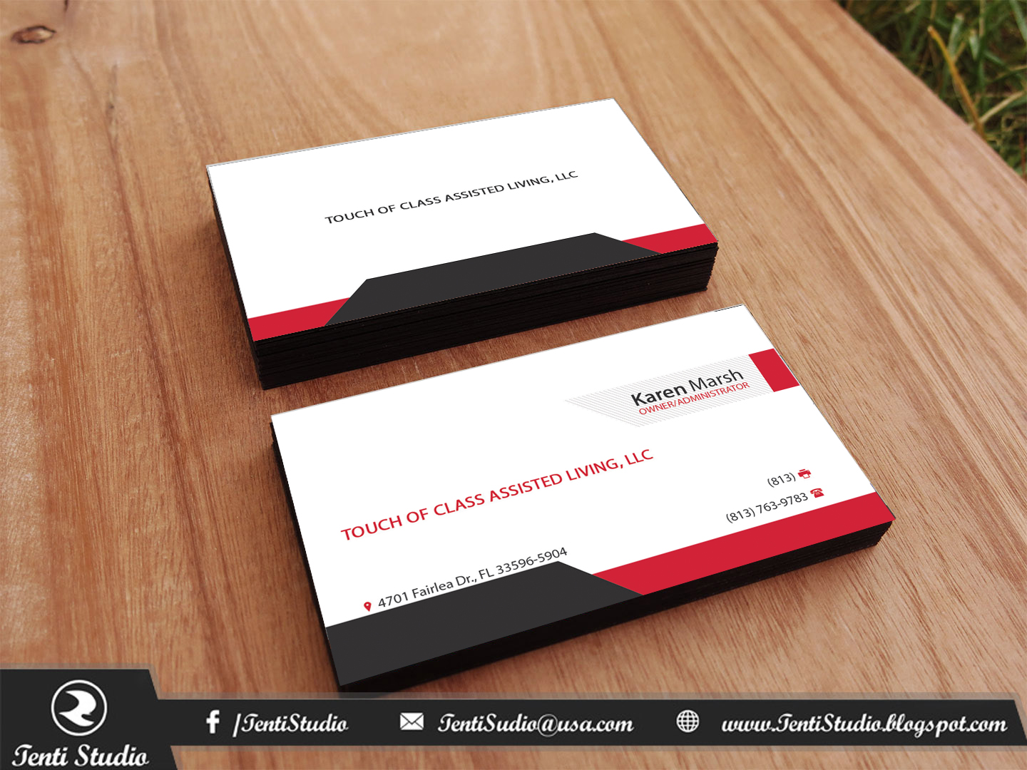 Business Card Design by Tenti Studio for this project | Design #10117727