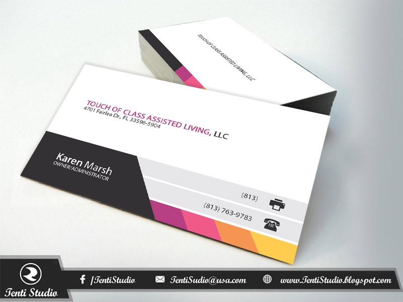 Business Card Design by Tenti Studio for this project | Design #10117745