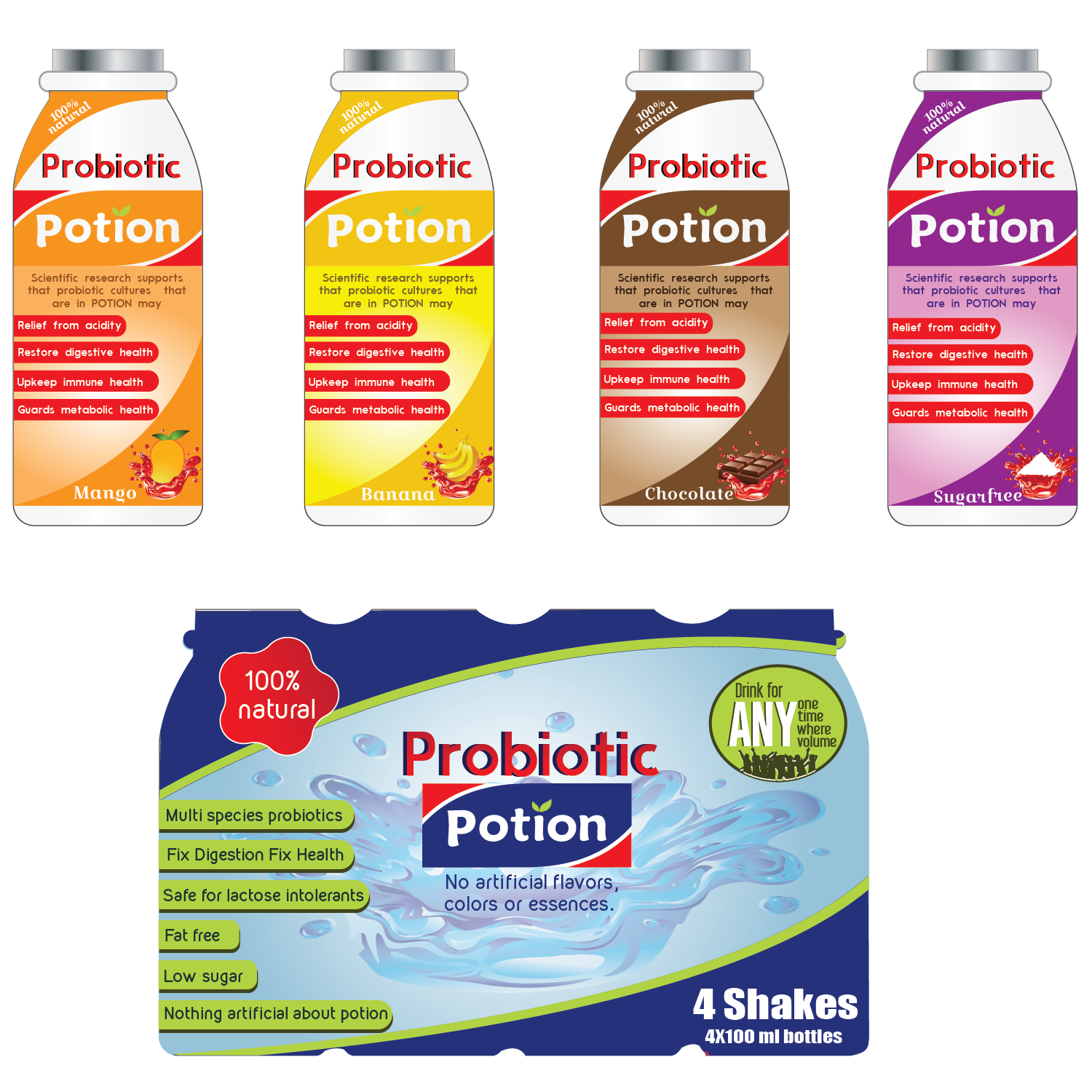 Packaging Design by SiliaD for SK Provital Foods Pvt Ltd | Design #10026108