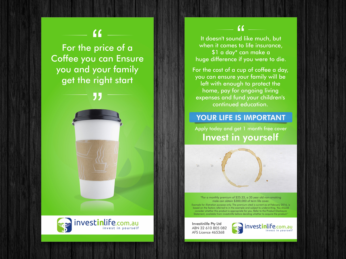 Diseño de Flyer por ecorokerz para Meridian Wealth Group  | Diseño #10006831