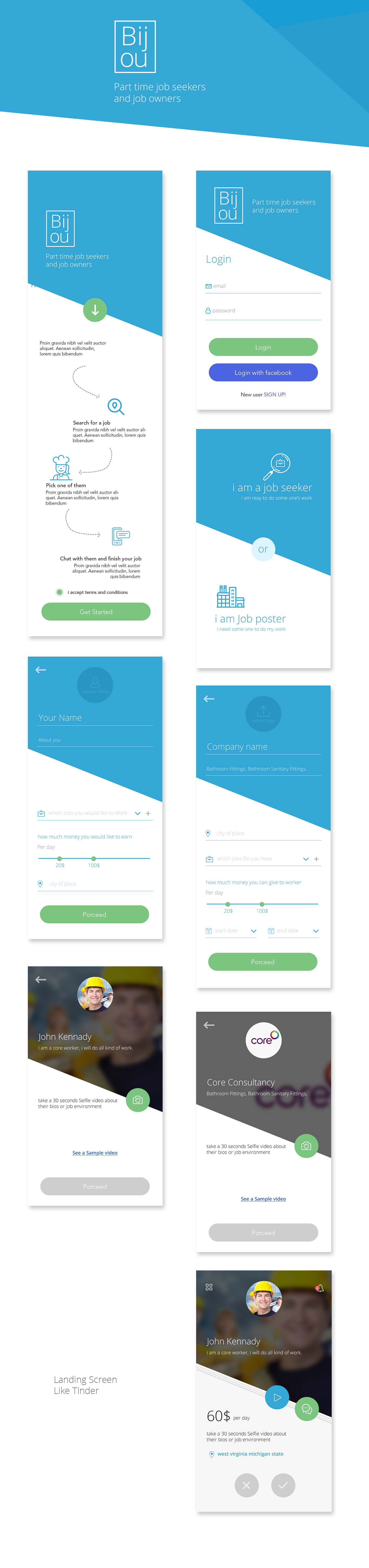 App Design by fueldesignyard for Bijou | Design: #10054187