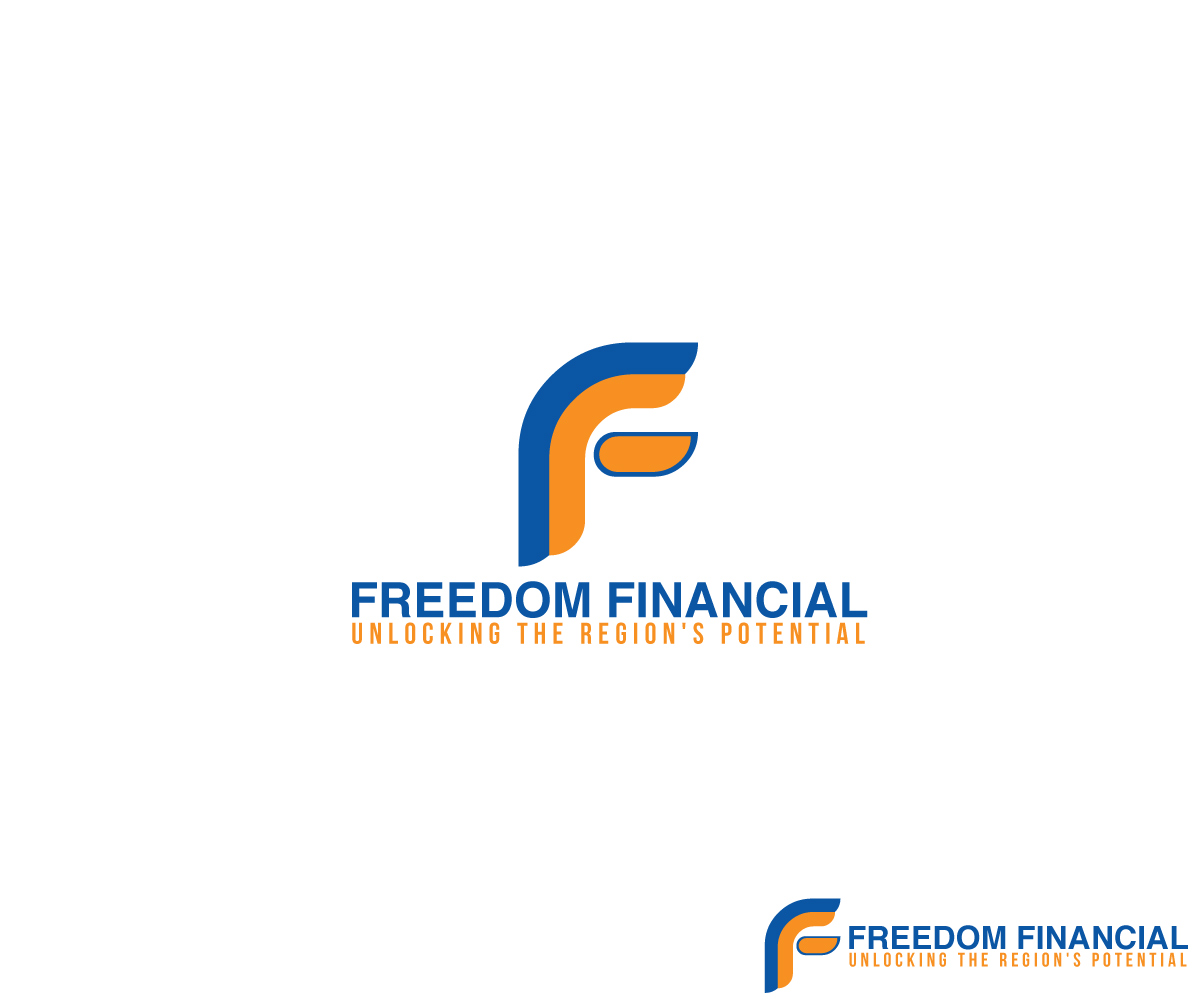Modern Professional Bank Logo Design For Freedom Financial Name