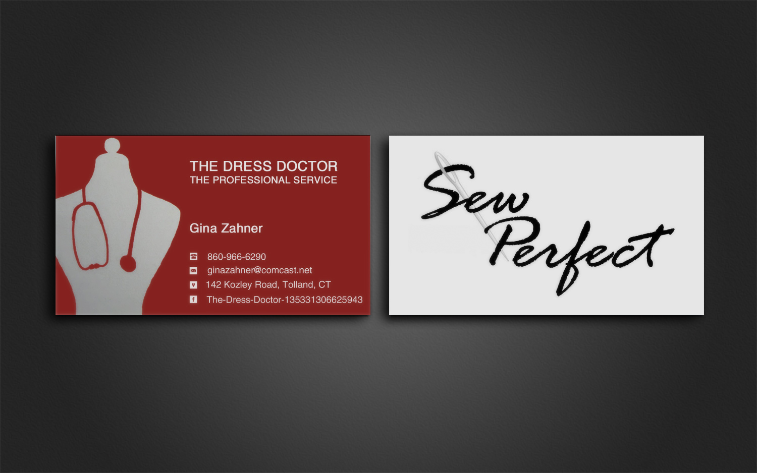 Business Card Design by Lanka Ama for Dress Doctor | Design #10081152