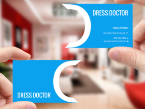Business Card Design by Creations Box 2015 for Dress Doctor | Design: #10097001