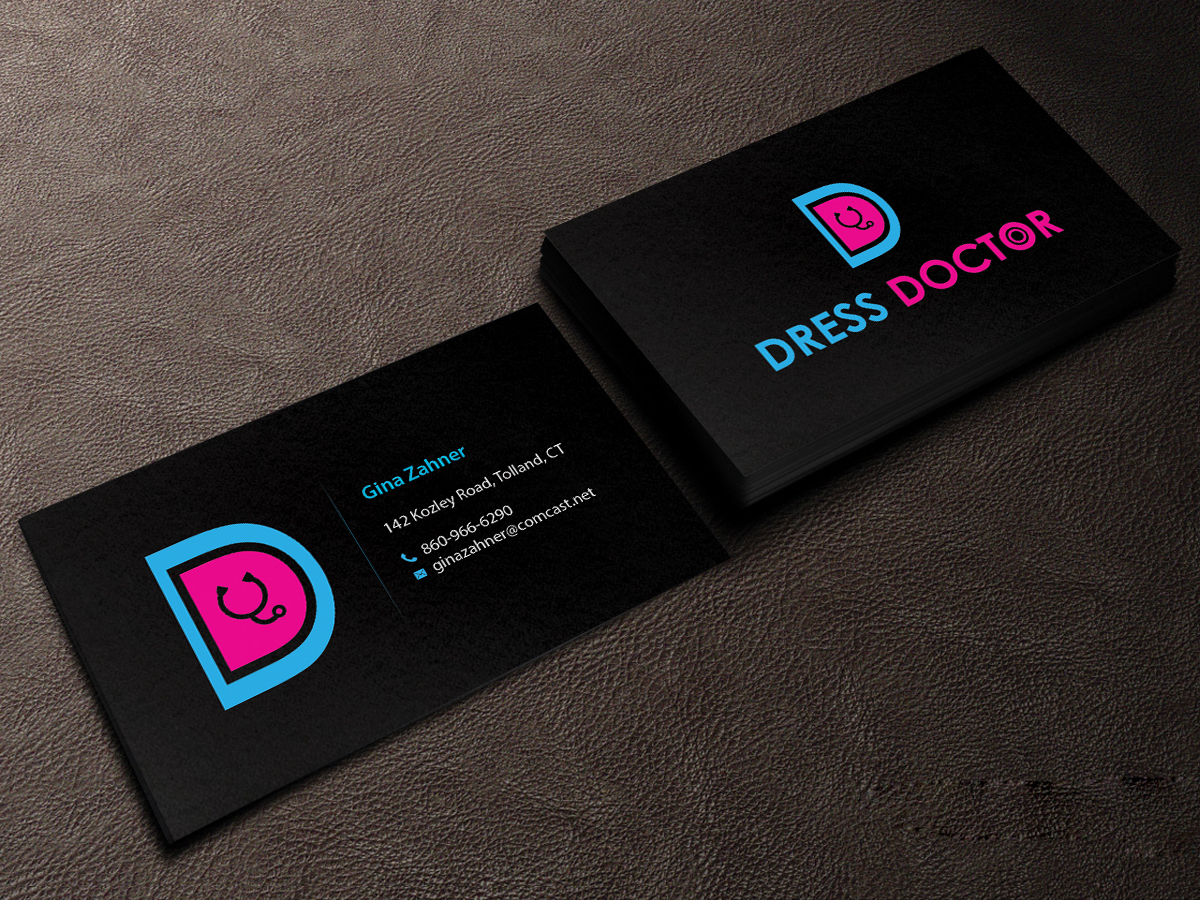Business Card Design by Creations Box 2015 for Dress Doctor | Design #10097010