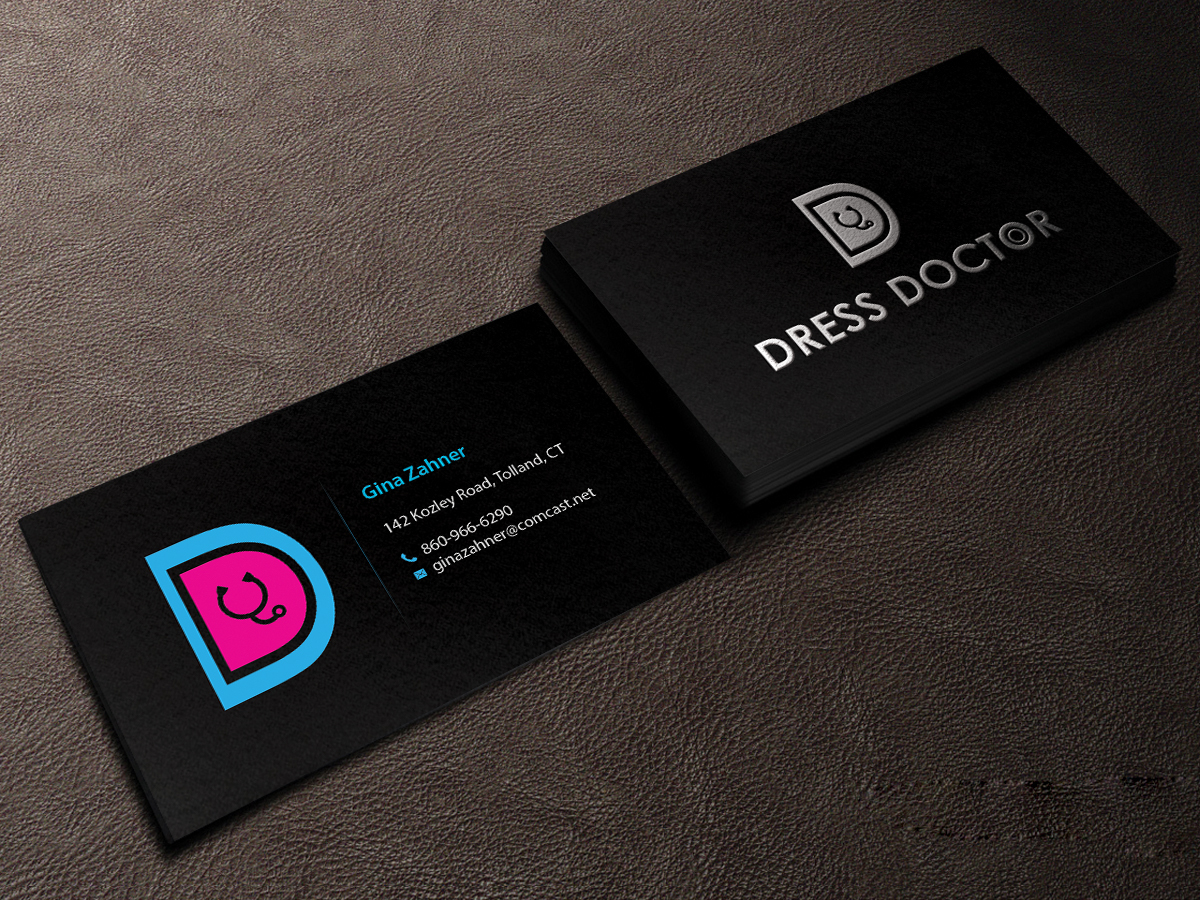 Business Card Design by Creations Box 2015 for Dress Doctor | Design #10097011