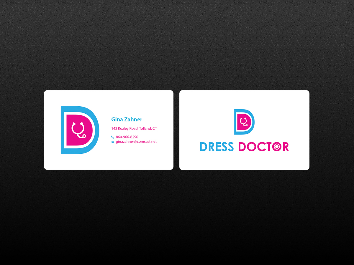 Business Card Design by Creations Box 2015 for Dress Doctor | Design #10097015