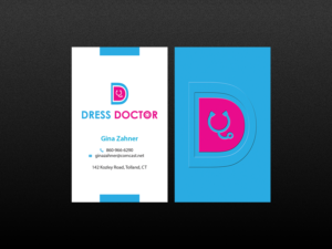 Business Card Design by Creations Box 2015 for Dress Doctor | Design: #10097017