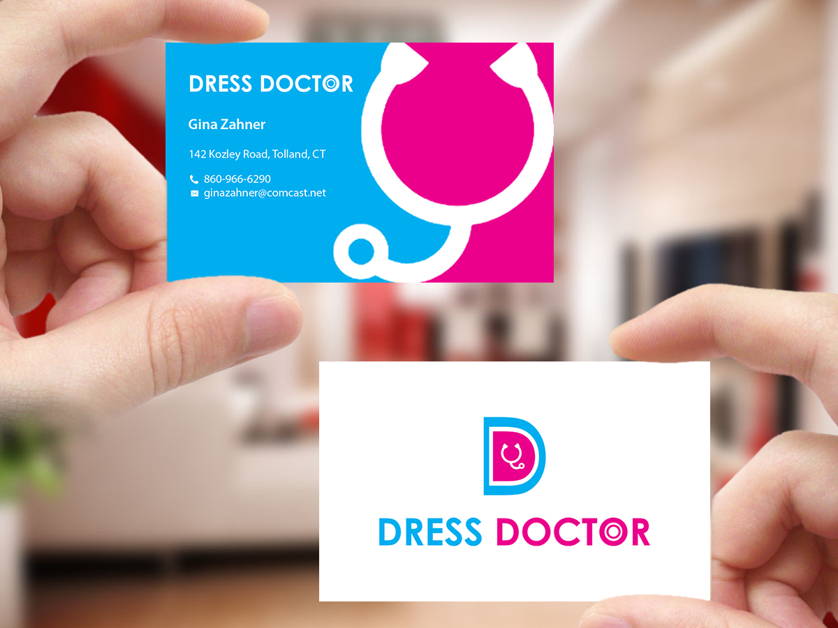 Business Card Design by Creations Box 2015 for Dress Doctor | Design #10097018