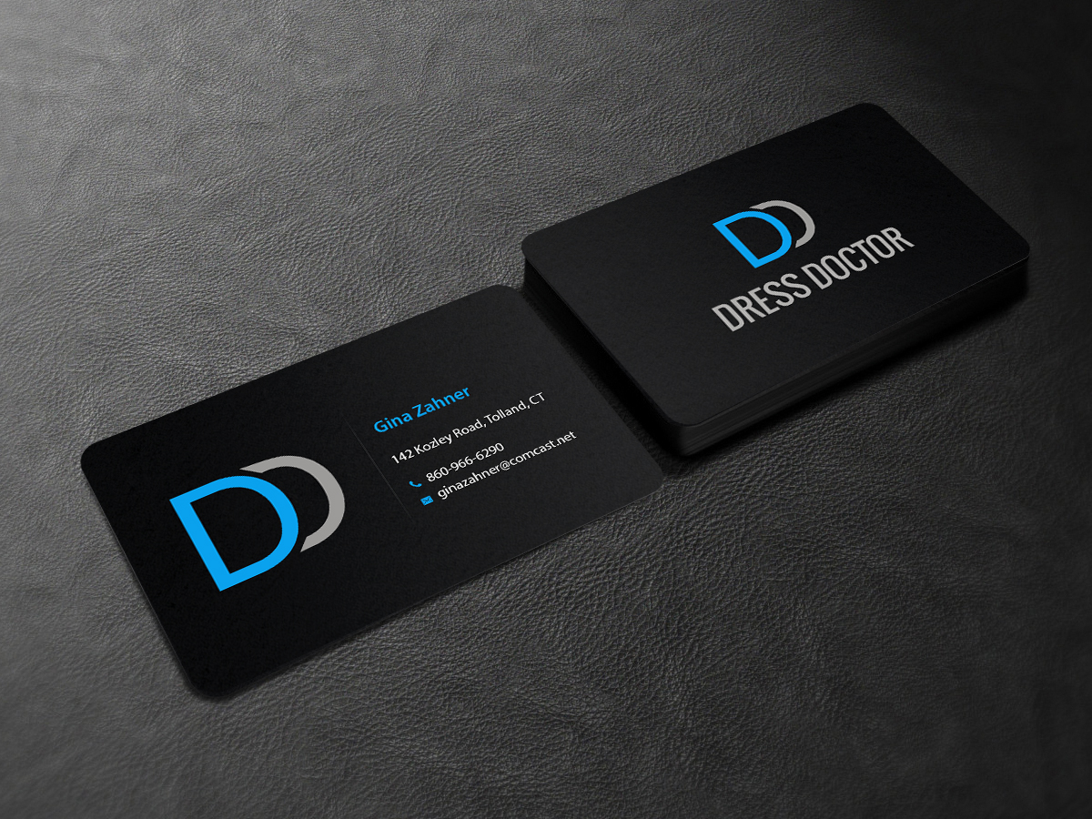 Business Card Design by Creations Box 2015 for Dress Doctor | Design #10097022