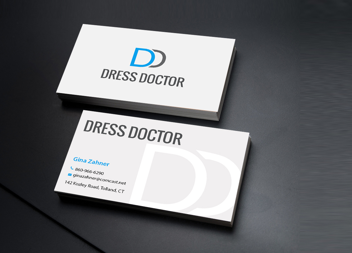 Business Card Design by Creations Box 2015 for Dress Doctor | Design #10097024