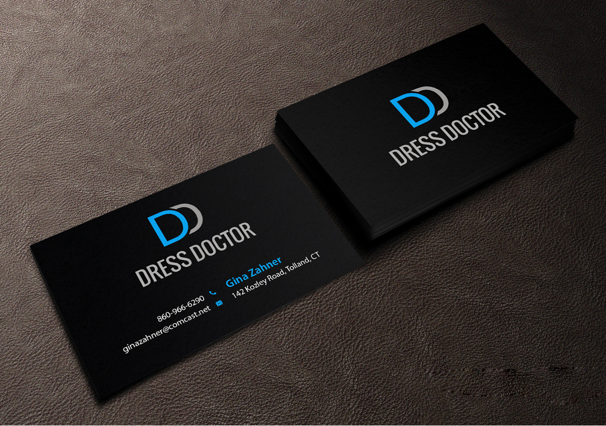 Business Card Design by Creations Box 2015 for Dress Doctor | Design #10097025