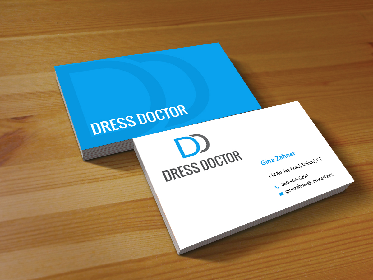 Business Card Design by Creations Box 2015 for Dress Doctor | Design #10097029