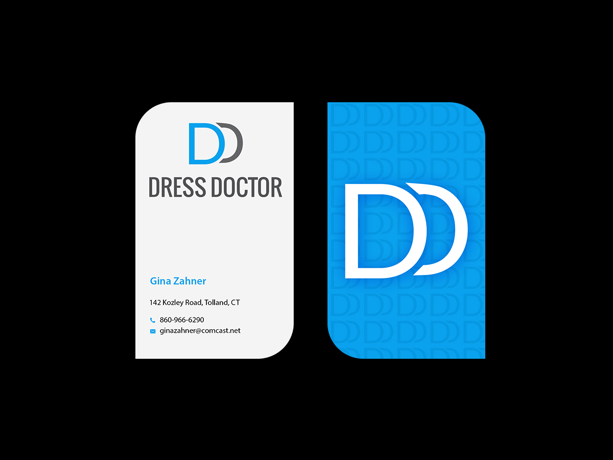 Business Card Design by Creations Box 2015 for Dress Doctor | Design #10097034