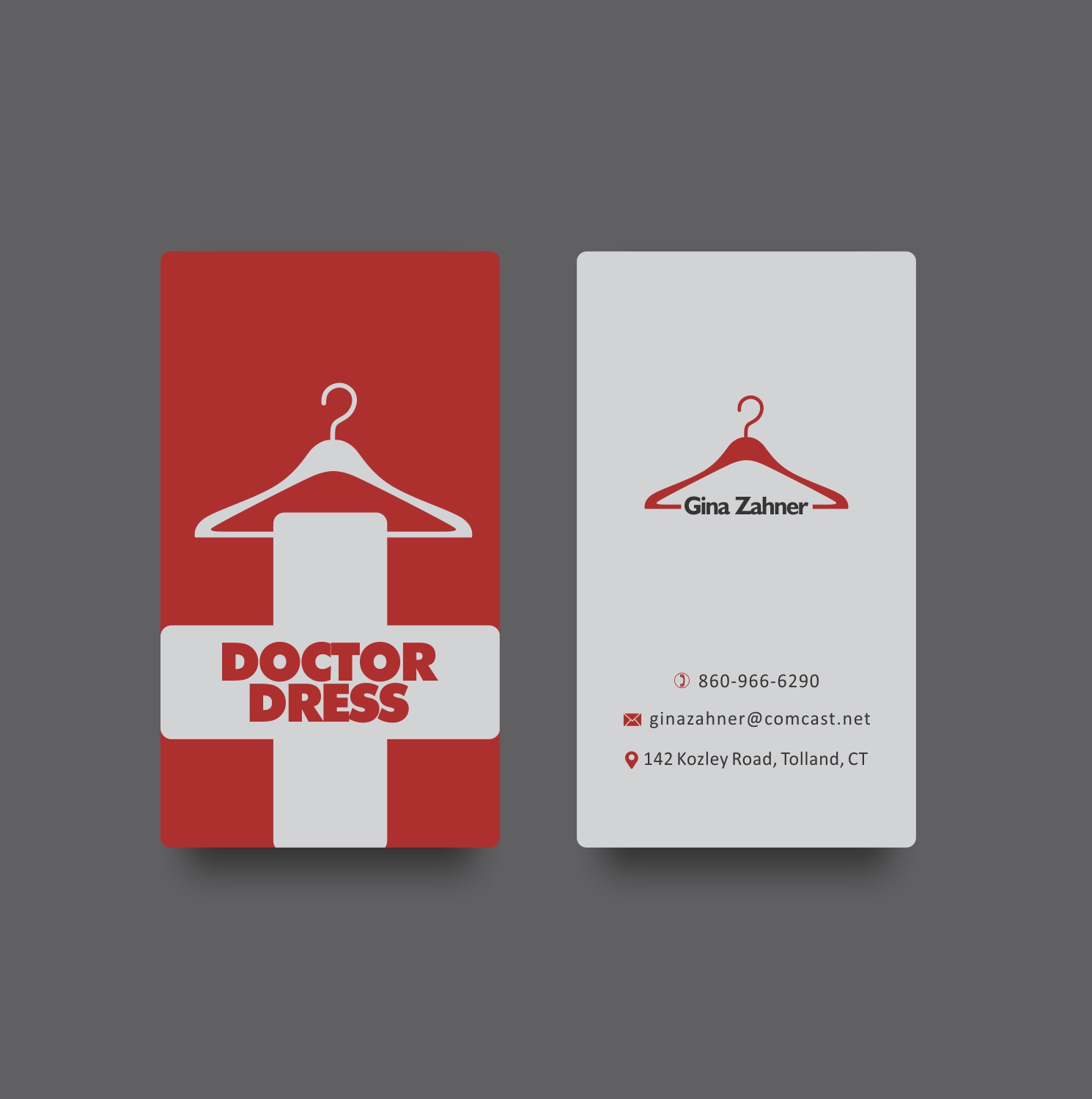 Business Card Design by vikas naik for Dress Doctor | Design #10096298