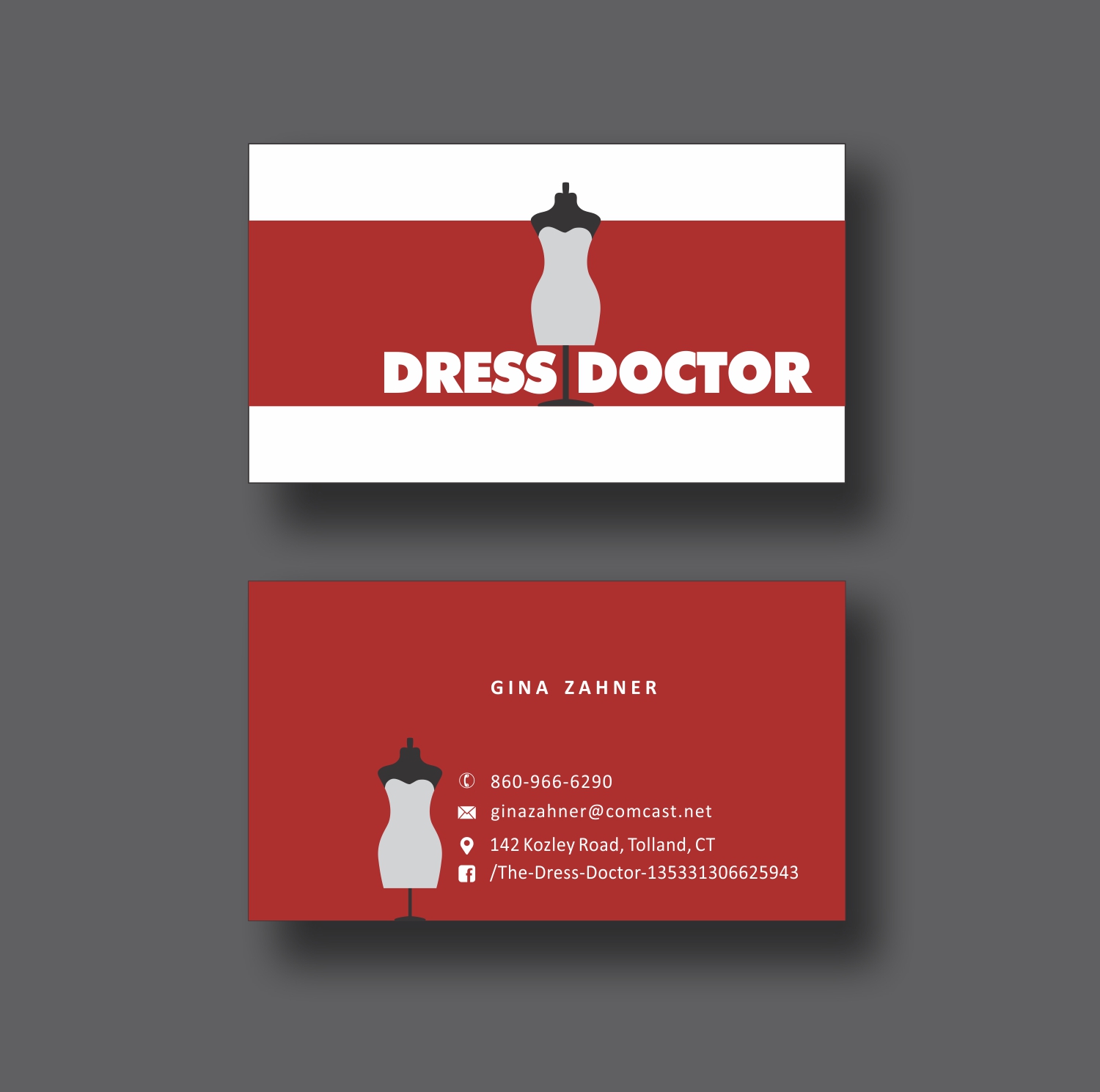 Business Card Design by vikas naik for Dress Doctor | Design #10111617