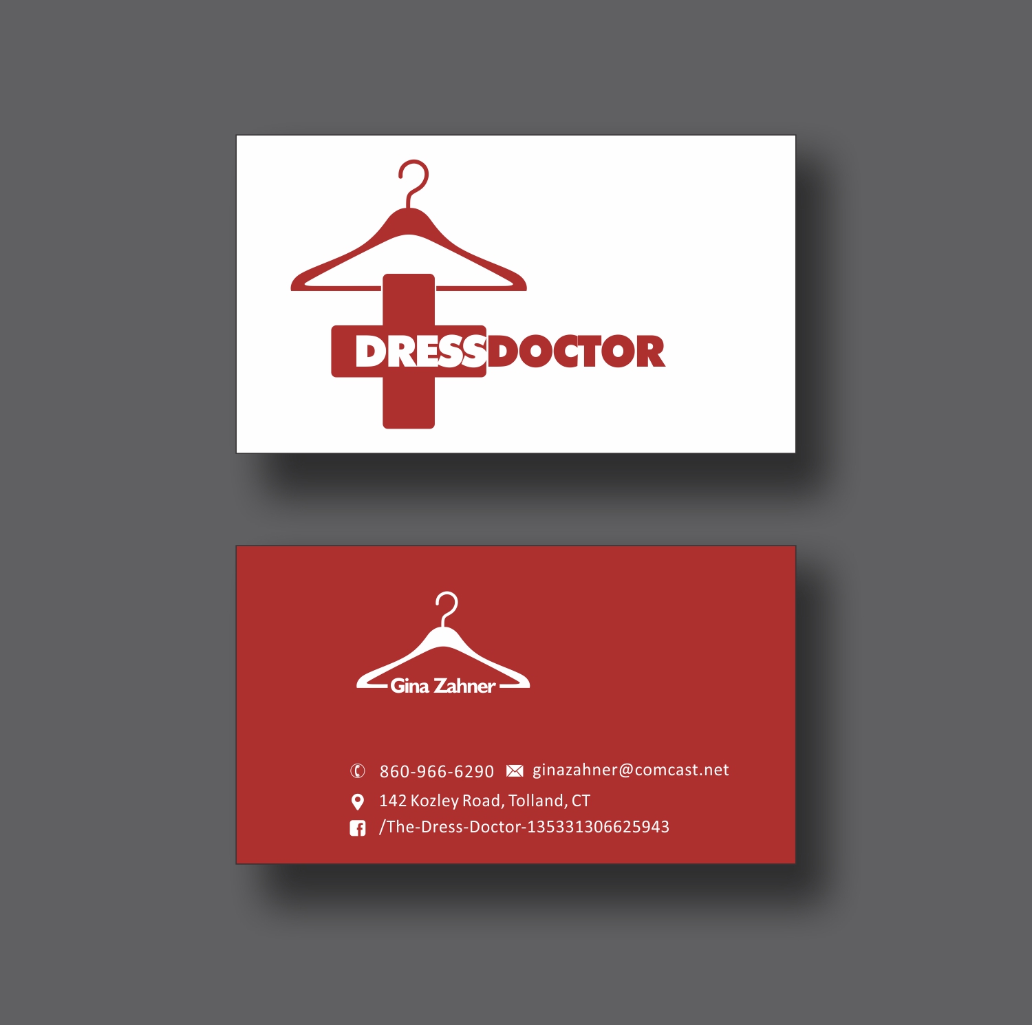 Business Card Design by vikas naik for Dress Doctor | Design #10111625