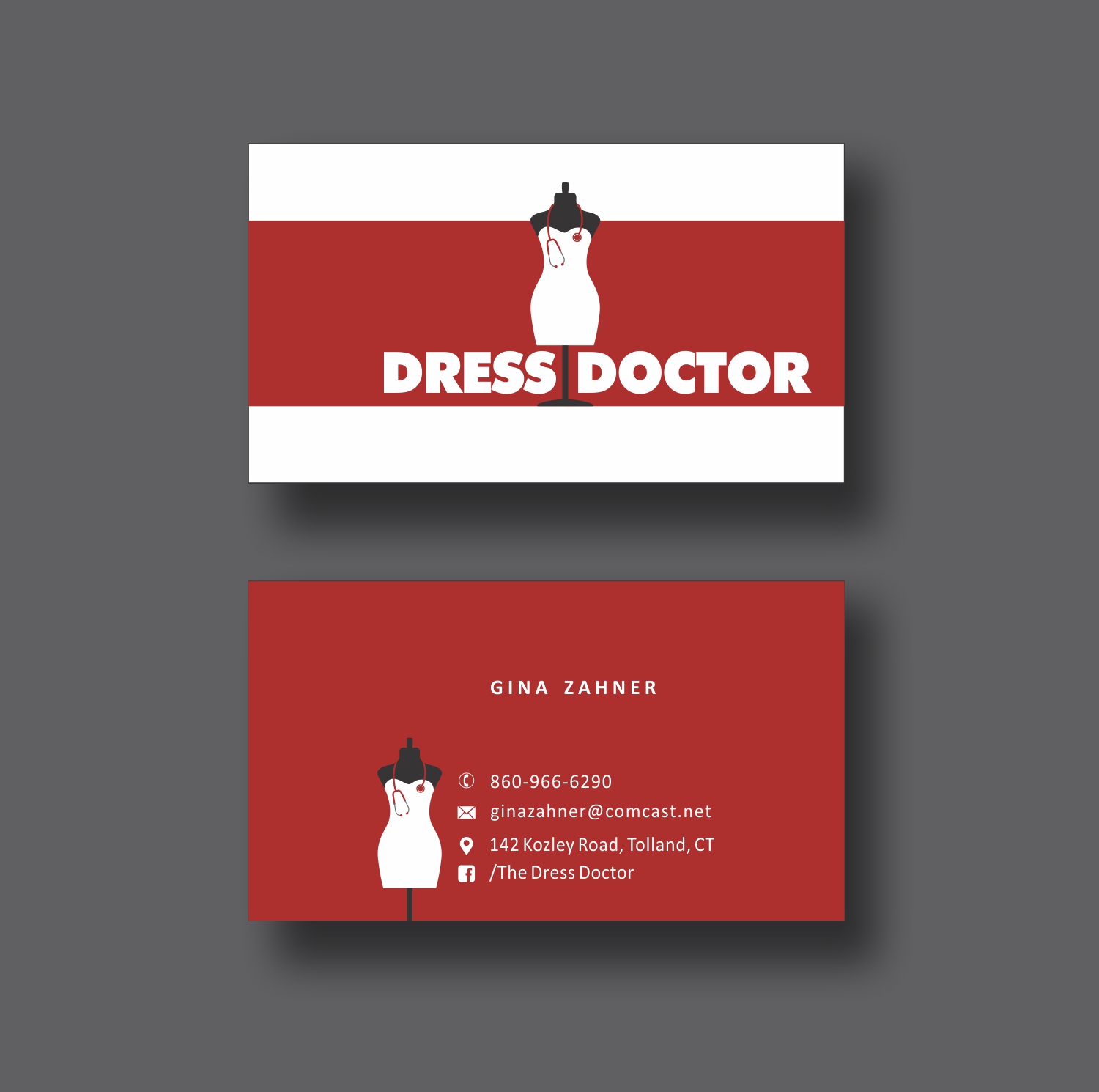 Business Card Design by vikas naik for Dress Doctor | Design #10161093