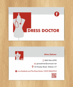Business Card Design by IneseRo for Dress Doctor | Design #10038270