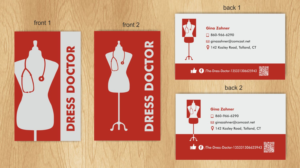 Business Card Design by IneseRo for Dress Doctor | Design: #10038271
