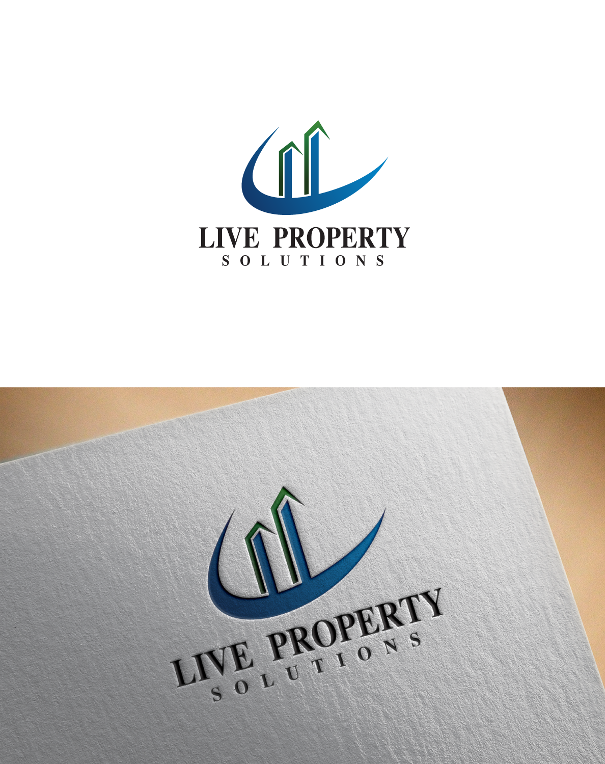 Logo-Design von anonrotide für Live Property Solutions | Design #10180923