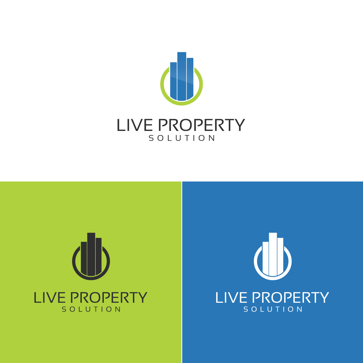 Diseño de Logo por Creative Ants para Live Property Solutions | Diseño #10197271