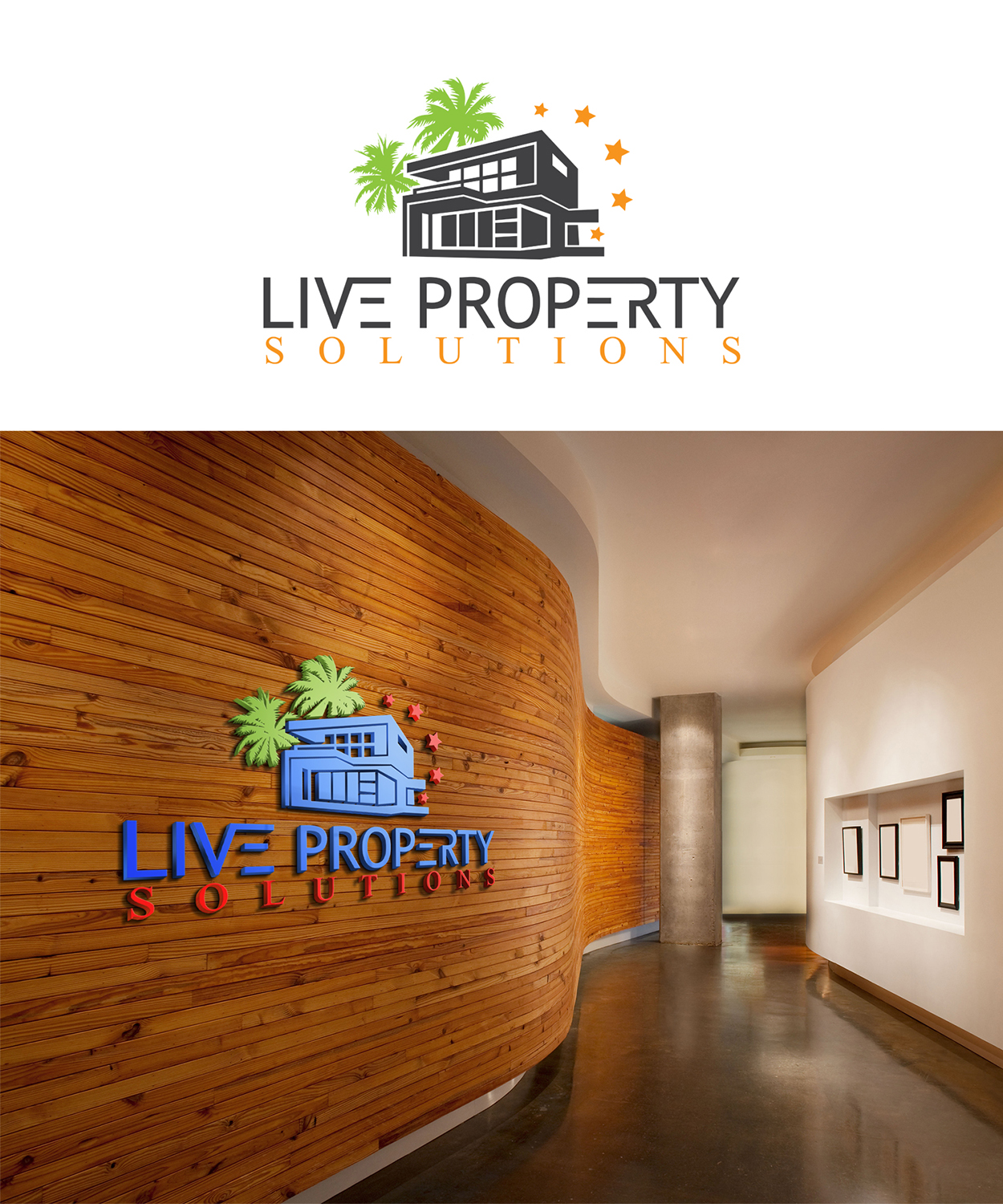 Logo Design by Alex Kay for Live Property Solutions | Design #10022112