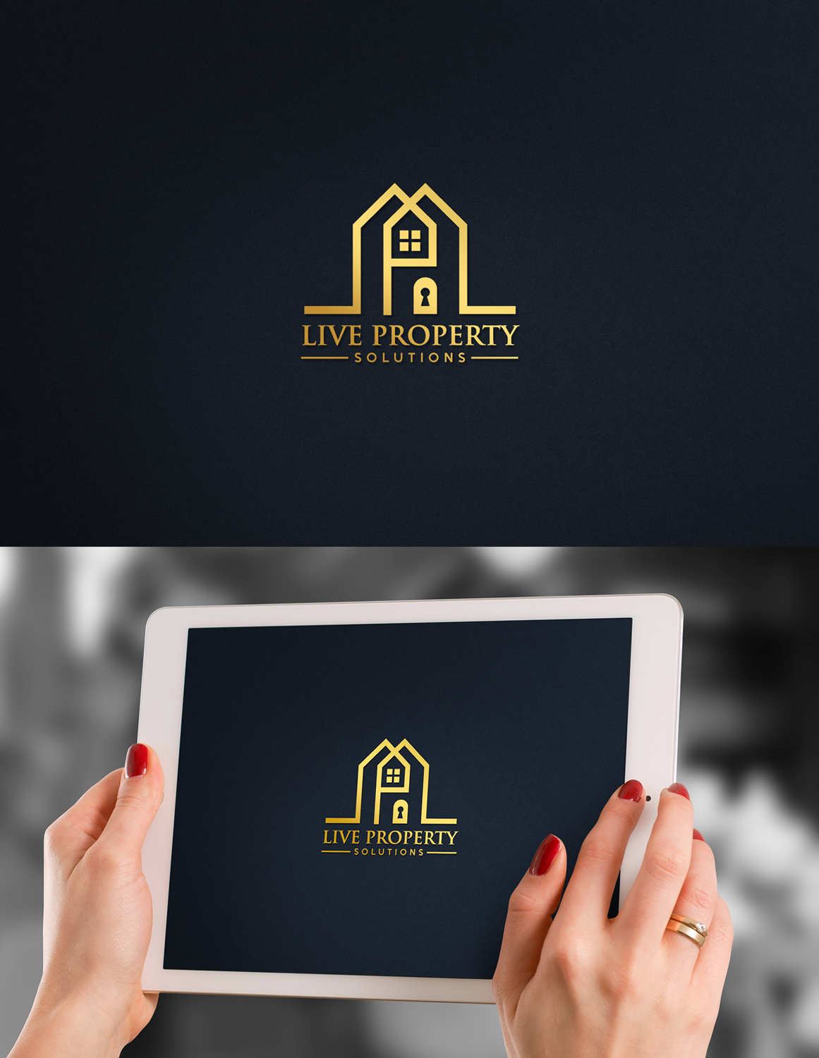 Logo-Design von tajammuldesigner für Live Property Solutions | Design #10032005