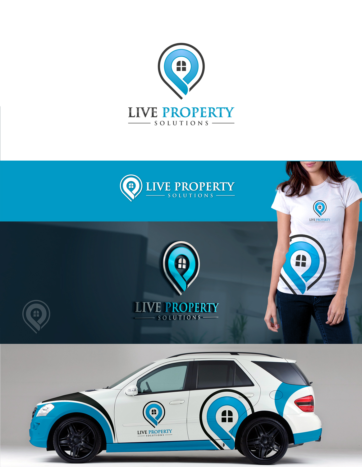 Logo Design by tajammuldesigner for Live Property Solutions | Design #10090939