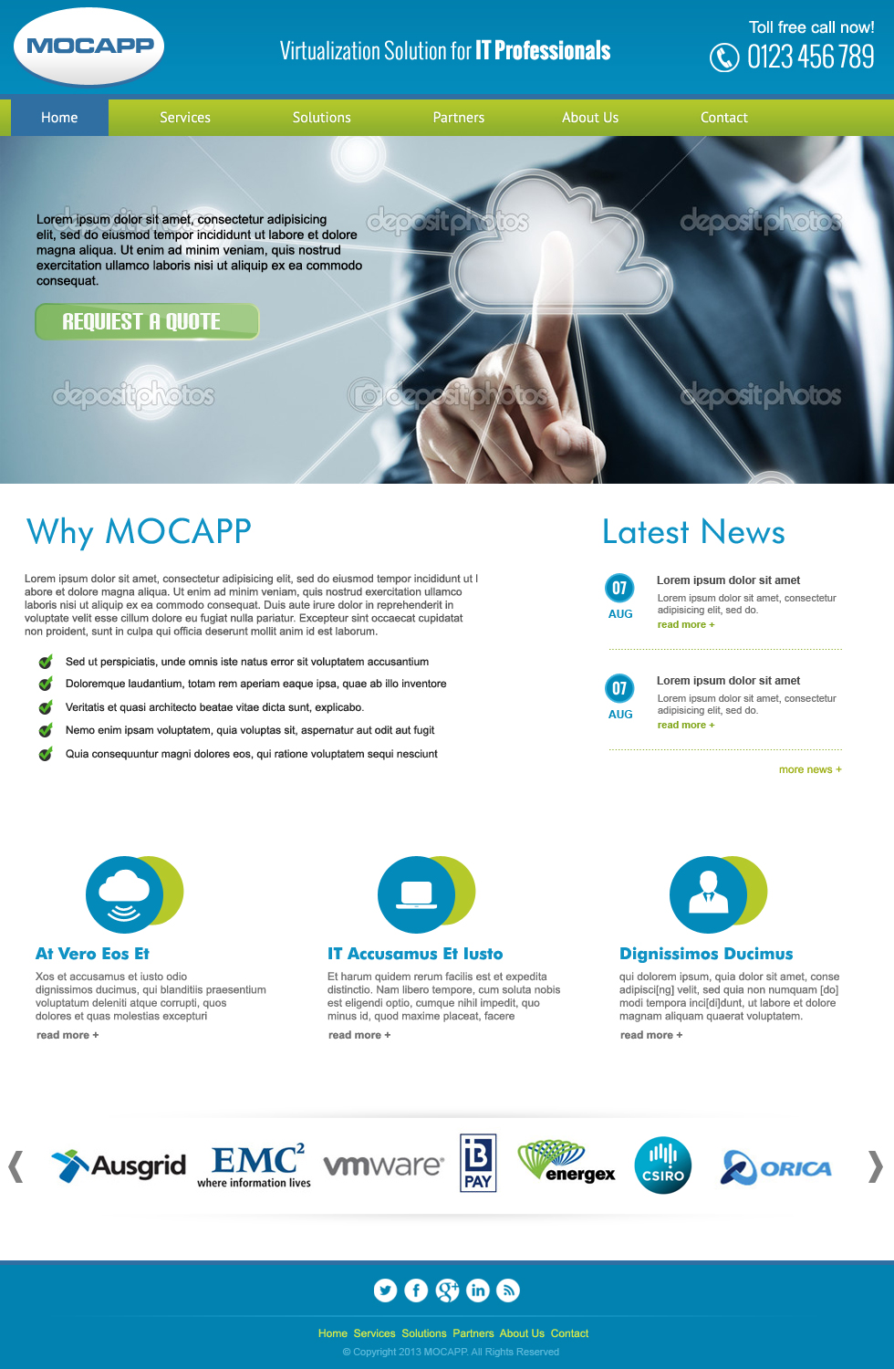 Web Design by jeckx2 for this project | Design #2196072