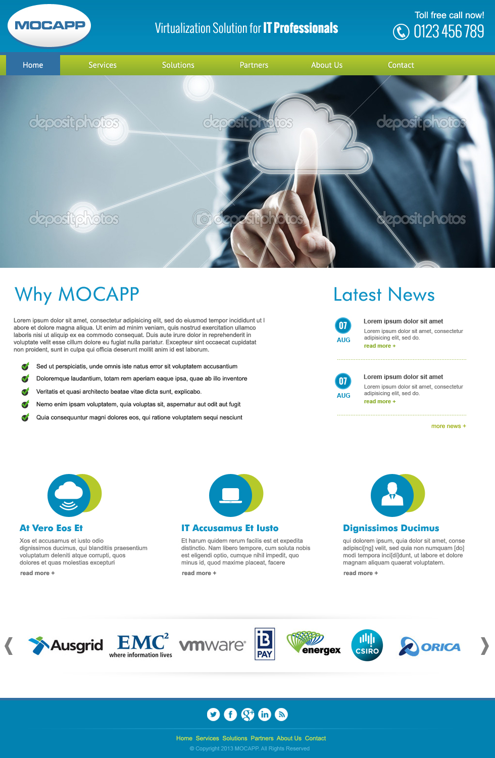 Web Design by jeckx2 for this project | Design #2196085