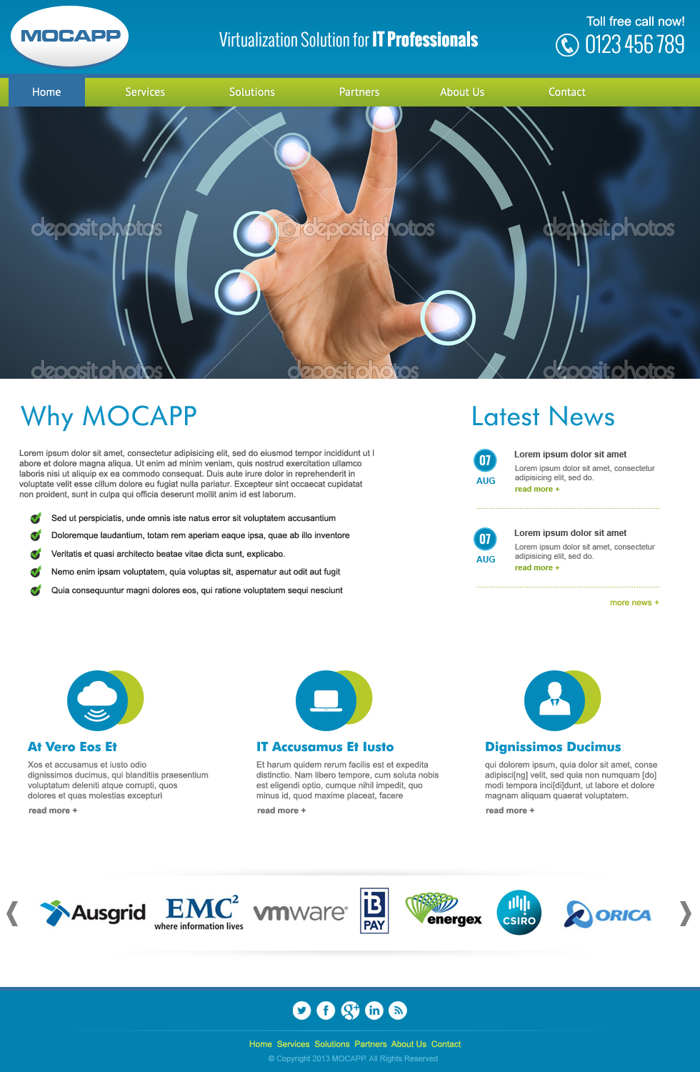 Web Design by jeckx2 for this project | Design: #2196208