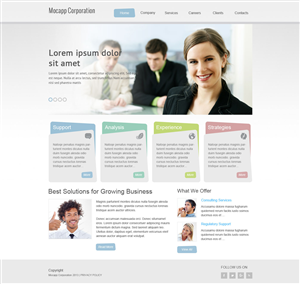 Web Design by Sanjib Ghosh for this project | Design: #2155608