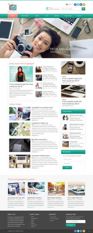 Web Design by pb for H.U.G. | Design: #10078669