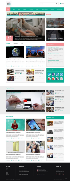 Web Design by pb for H.U.G. | Design: #10078672