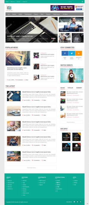 Web Design by pb for H.U.G. | Design: #10092934