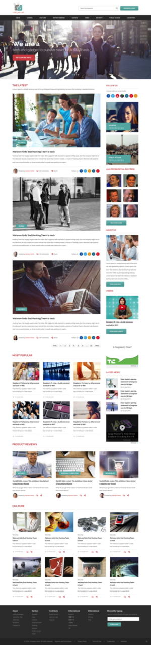 Web Design by pb for H.U.G. | Design: #10095047