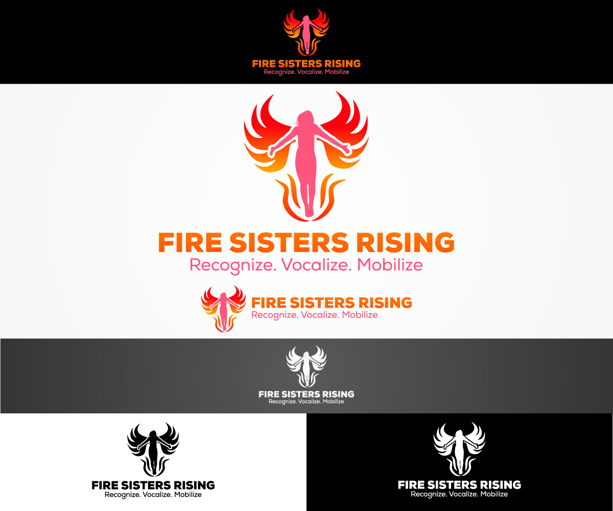 Logo-Design von sangeloenriquez für Fire Sisters Rising LLC | Design #10118449